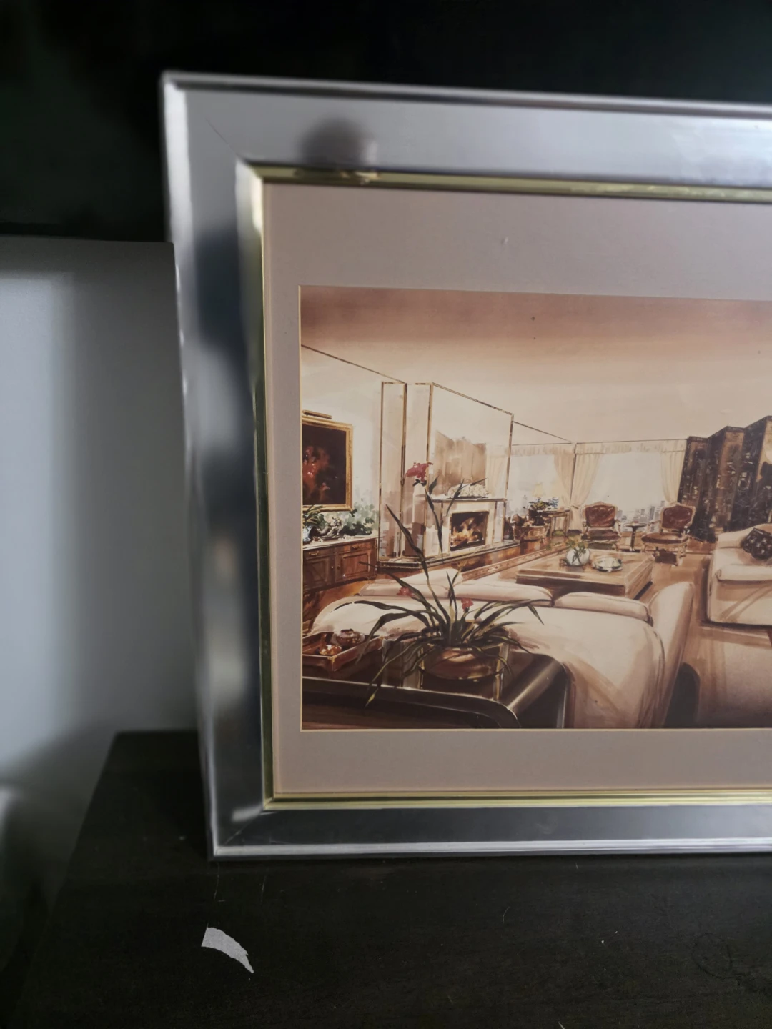 Framed Print of Luxurious Interior Scene - photo 5
