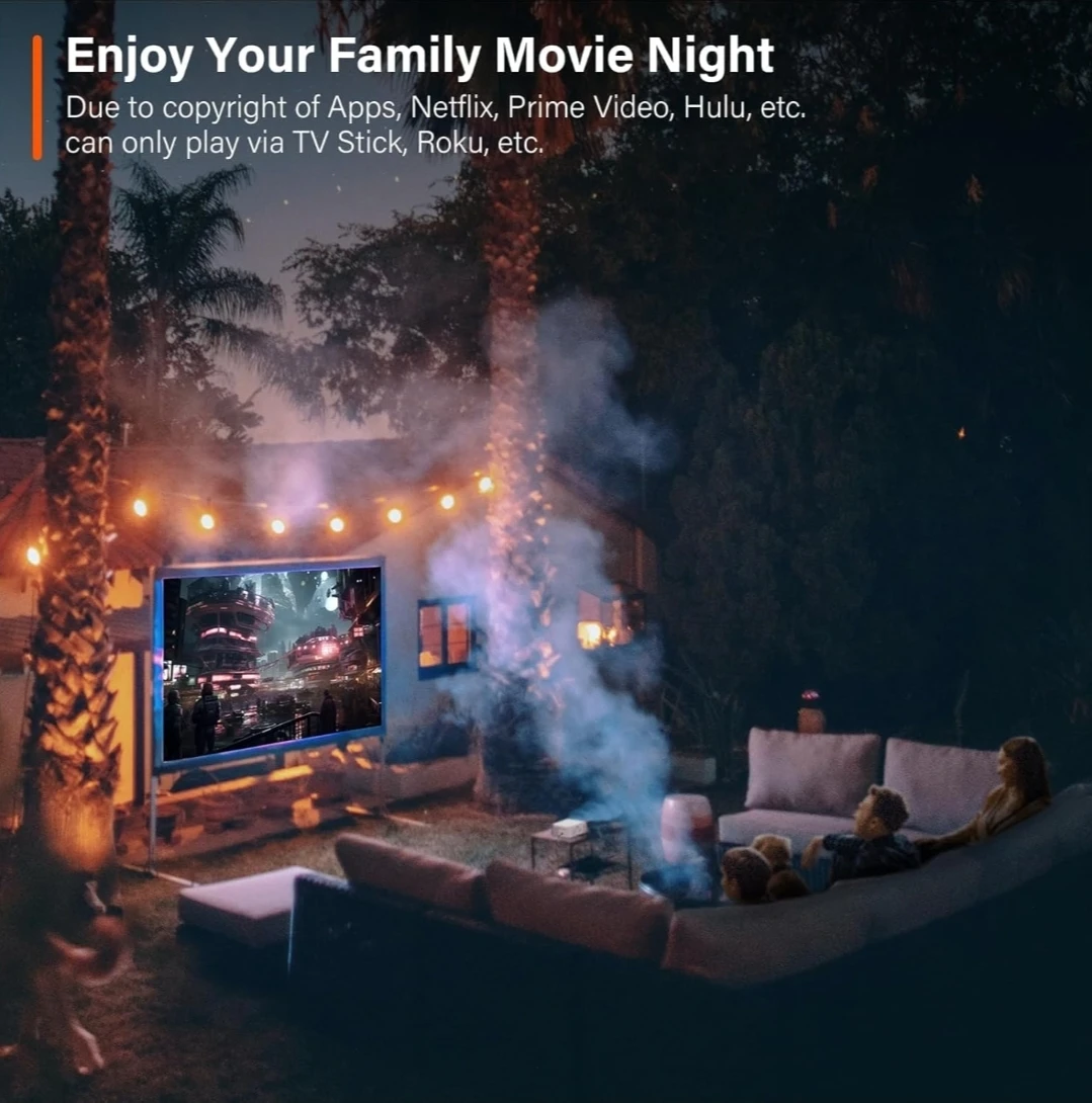 Voplus Mini Projector with Tripod - photo 5