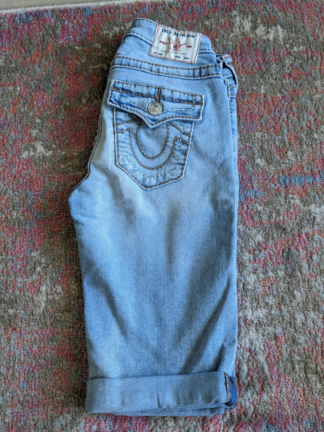 True Religion Denim Shorts size 25