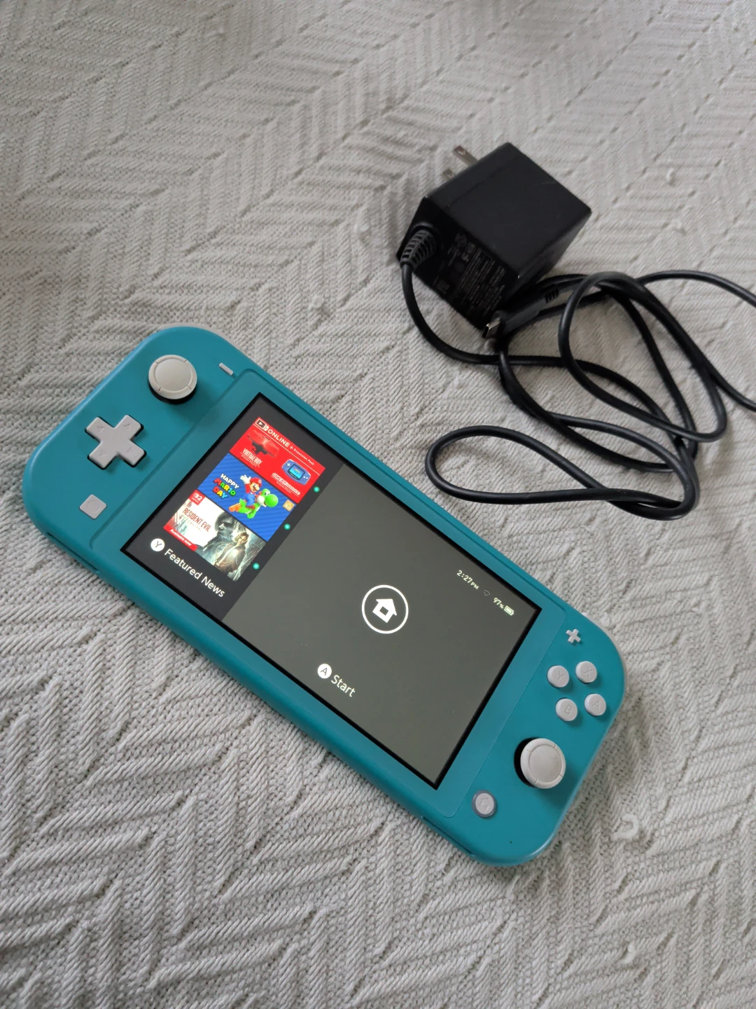 Nintendo Switch Lite Turquoise Console - photo 4