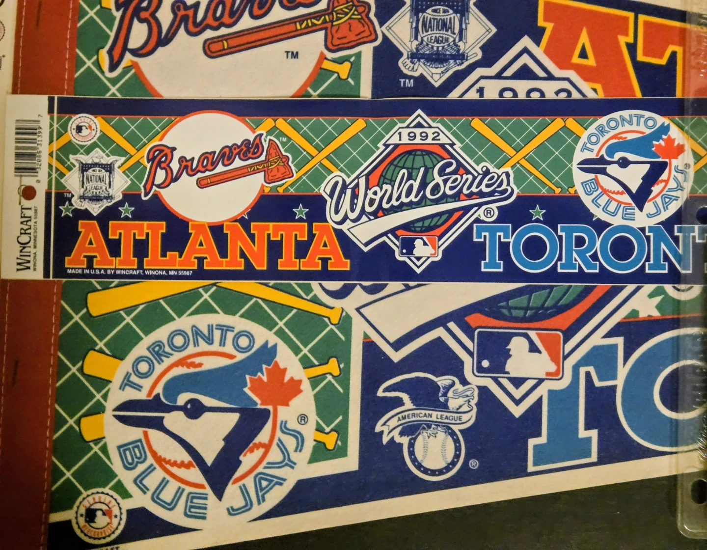 1992 Authentic World Series Championship Memorabilia - photo 2