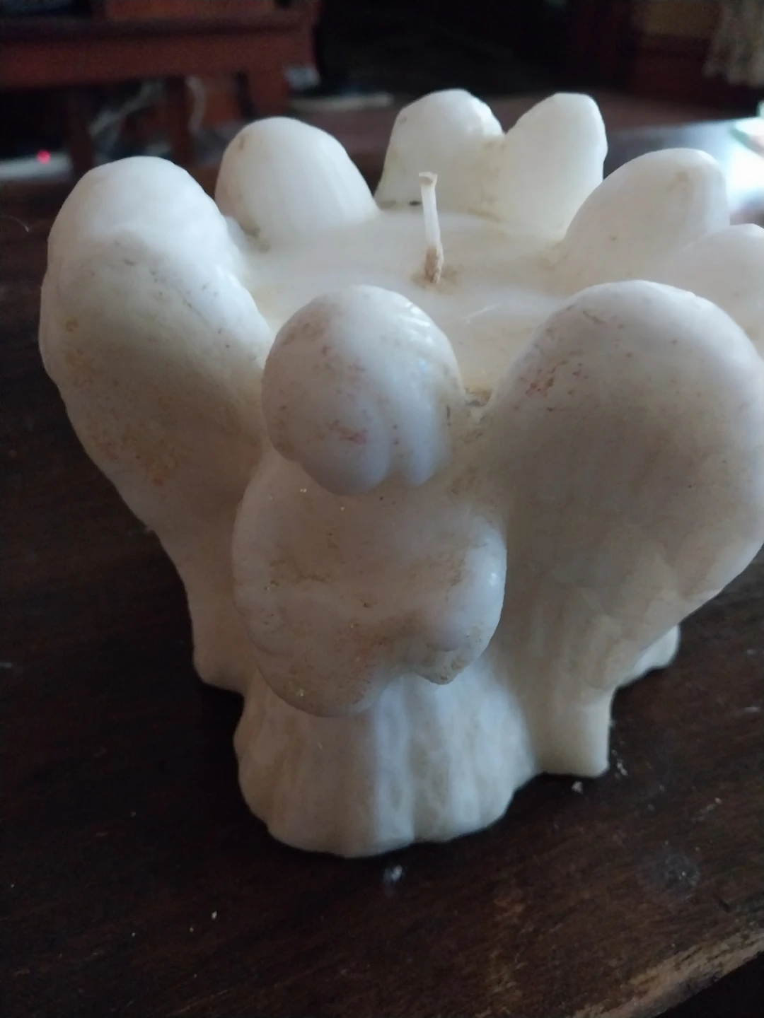 White Angel and Butterfly Candles - photo 3