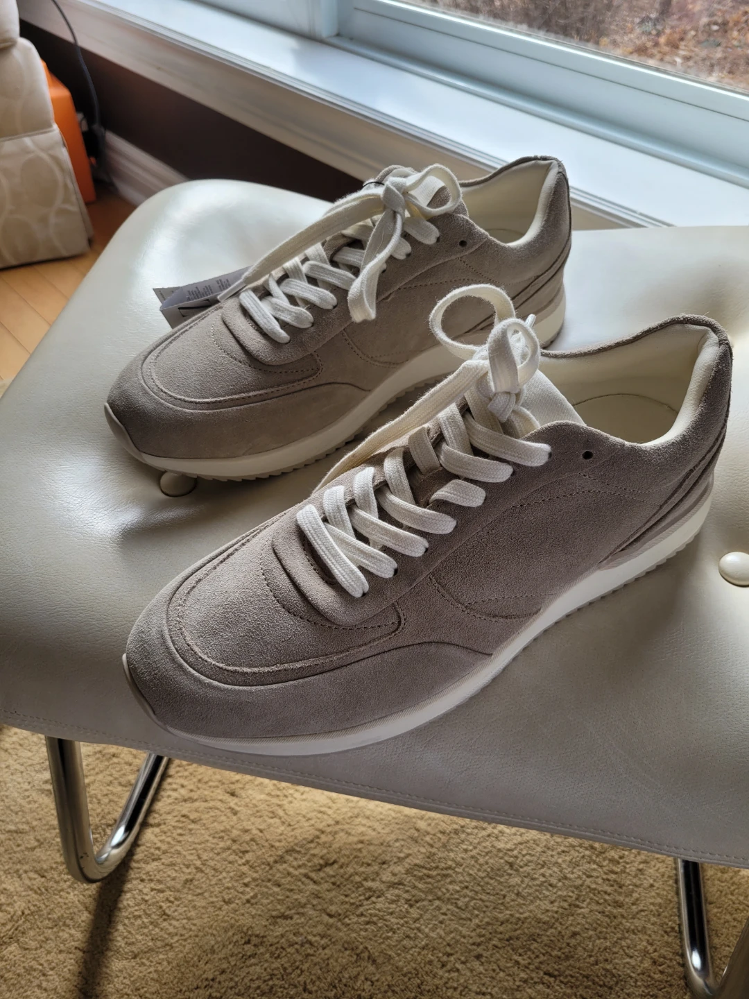 New w Tags ZARA Men's Suede Sneakers - Size 43 - photo 4