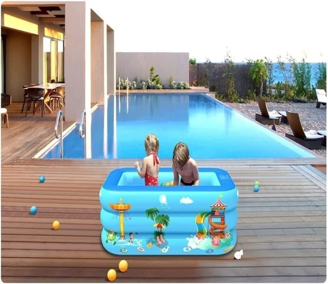 New Inflatable Two-Level Kids Play Pool - photo 2