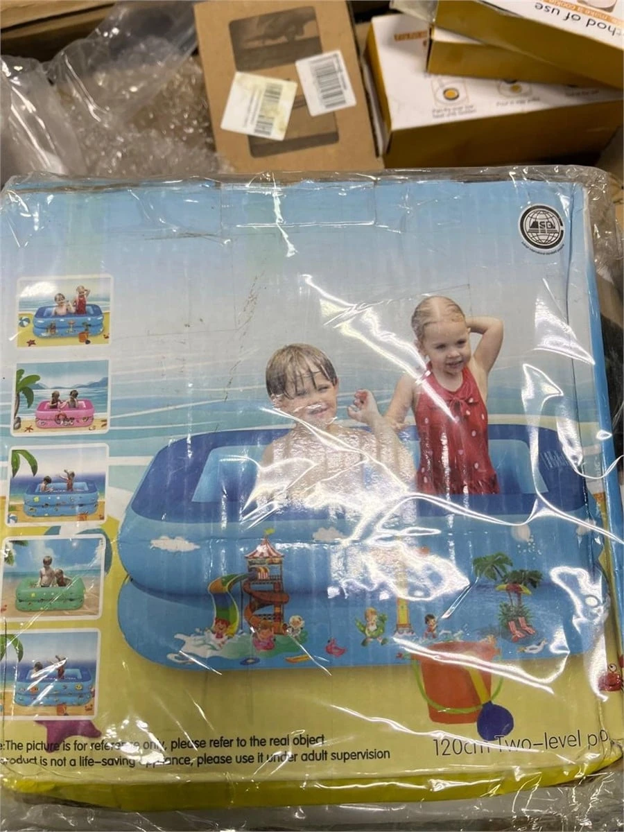 New Inflatable Two-Level Kids Play Pool - photo 3