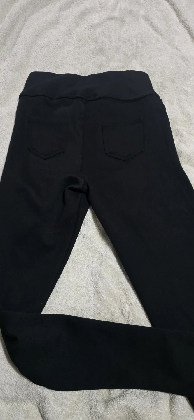 Black Streetwear Society Zipper Detail Leggings - Size Medium - photo 5