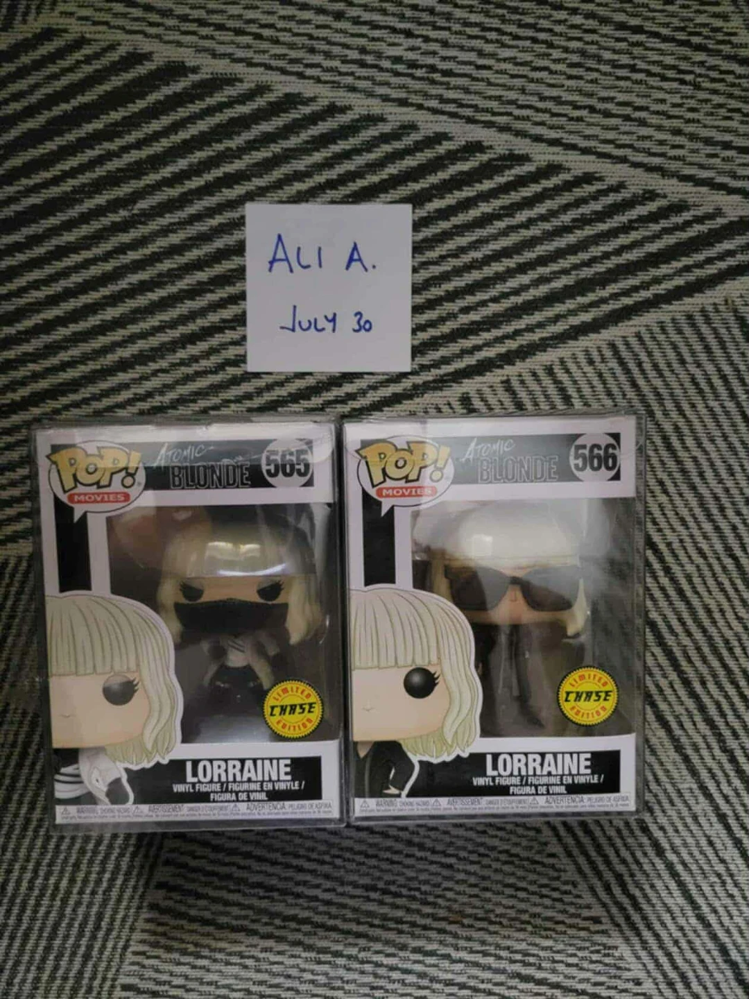 Funko Pop! Atomic Blonde Lorraine Vinyl Figures (2)
