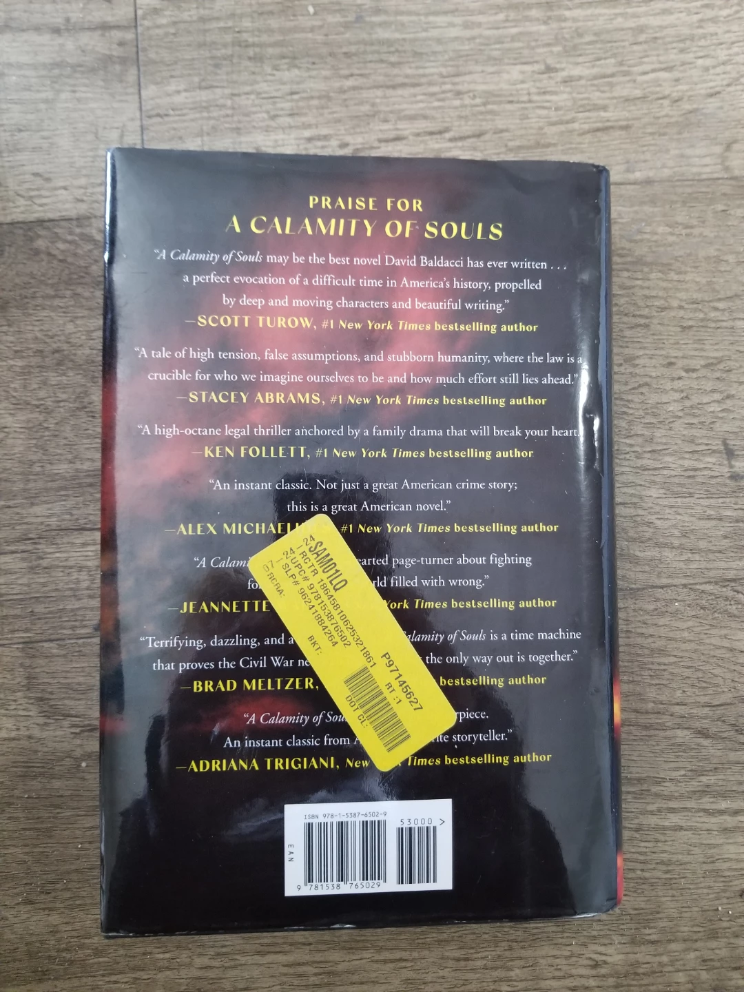 David Baldacci A Calamity Of Souls Novel - photo 2