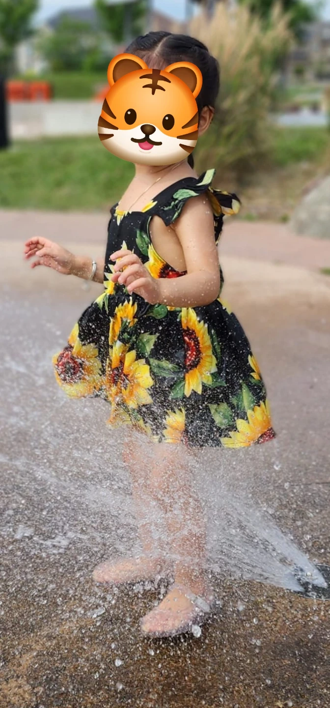 Baby girl Sunflower Dress - Size 70 - photo 3