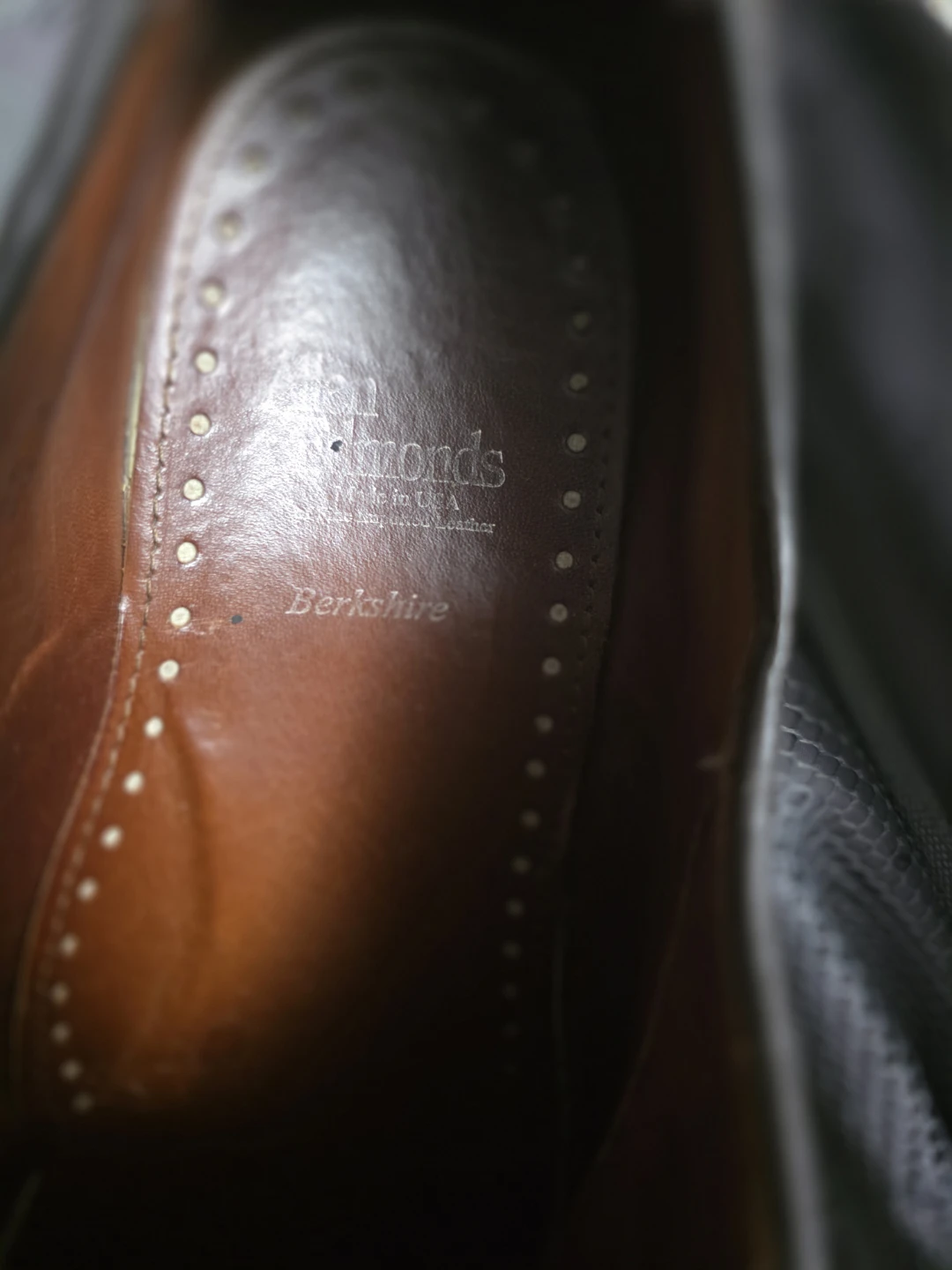 Allen Edmonds Berkshire Men's Brown Leather Dress Shoes - photo 5