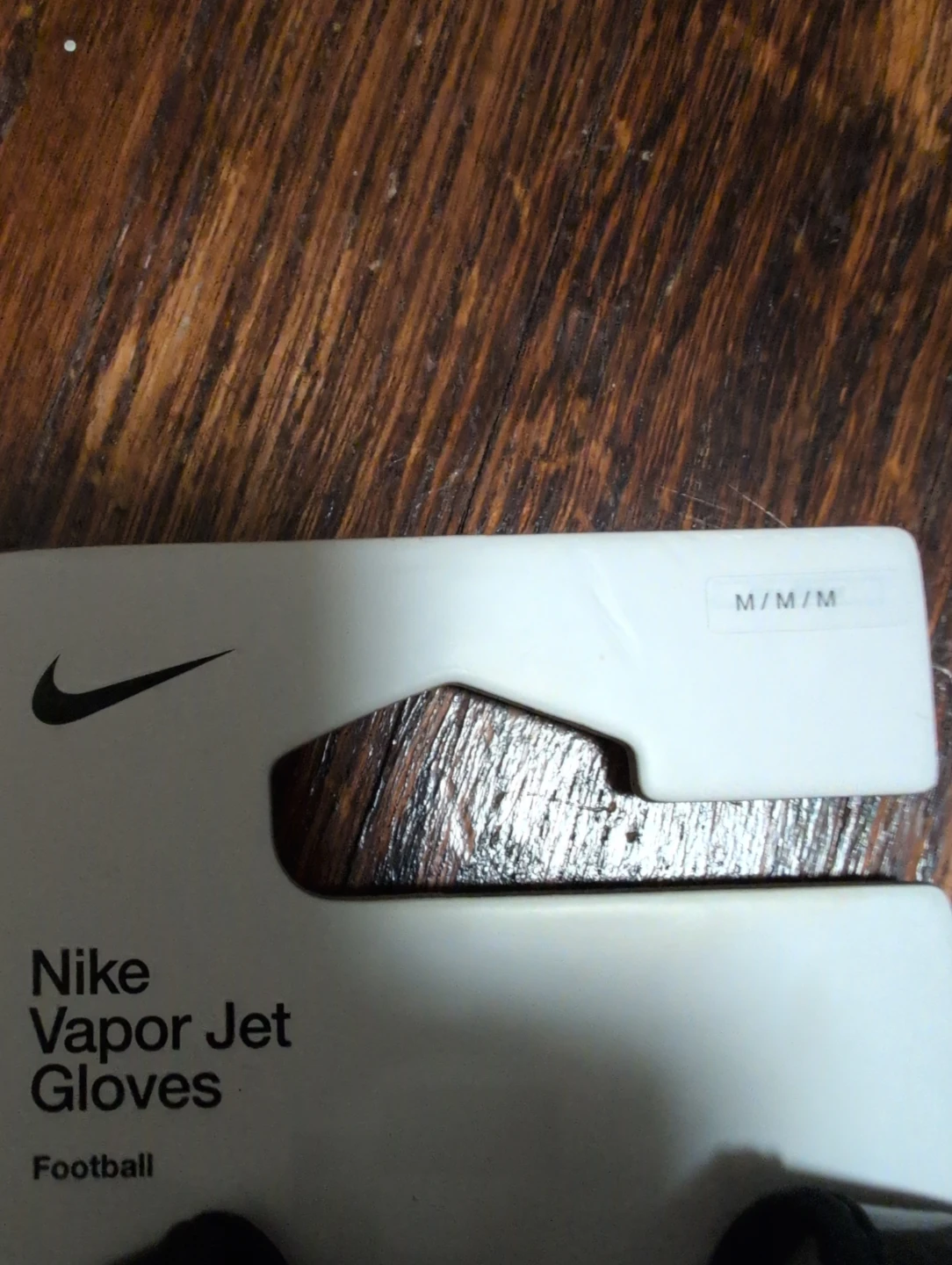 Nike Vapor Jet  Football Gloves Black M/M - photo 4