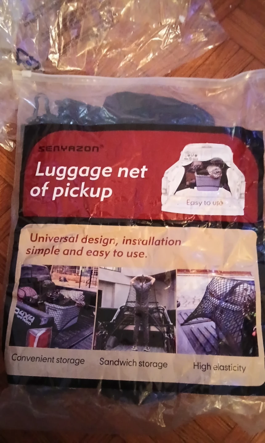 Senyazon Luggage Net for Pickup Truck Beds - photo 4