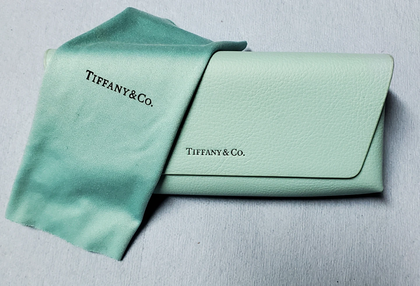 Tiffany & Co. Eyeglass Case with Cleaning Cloth