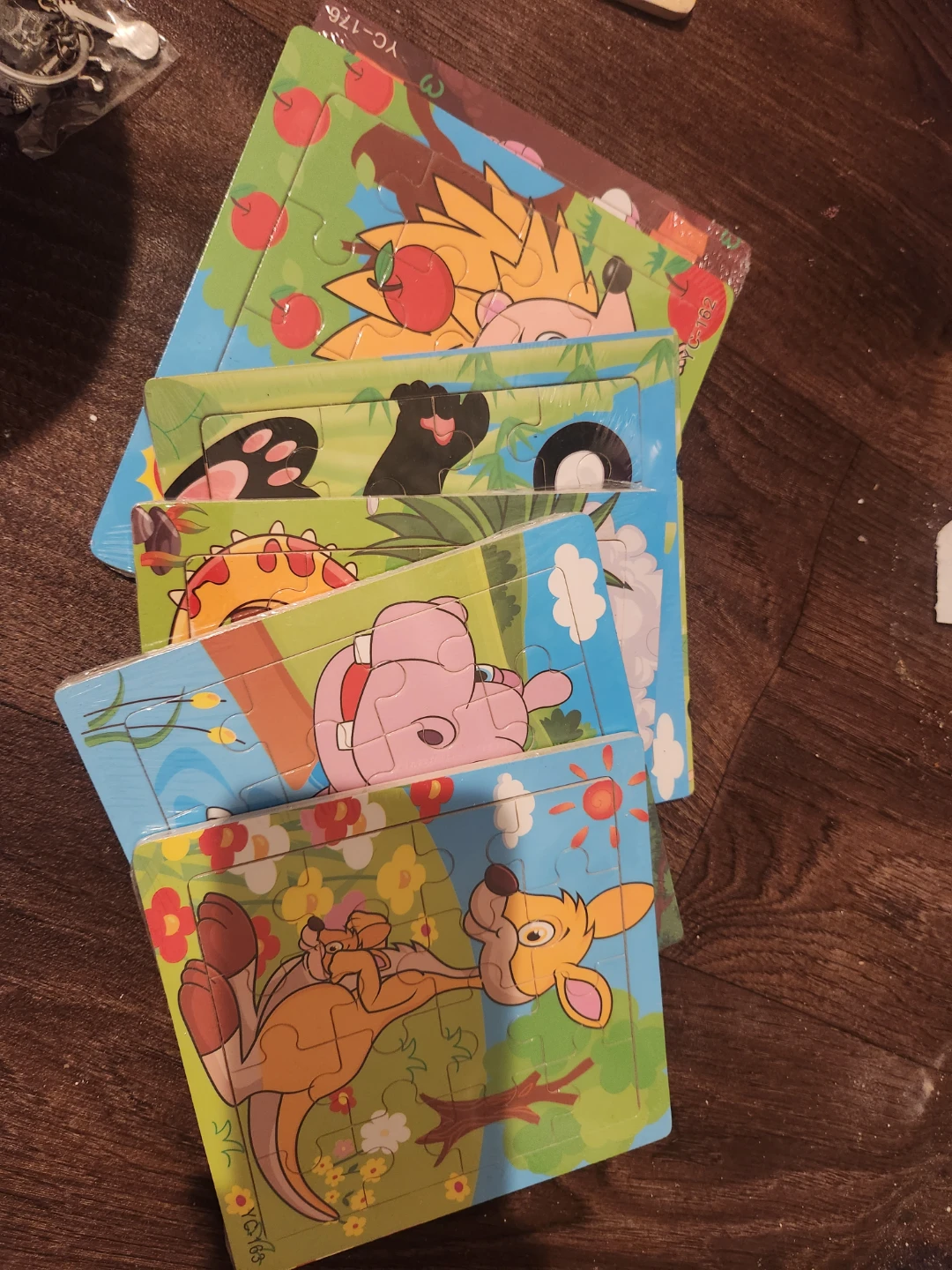Wooden Animal Puzzles for Kids