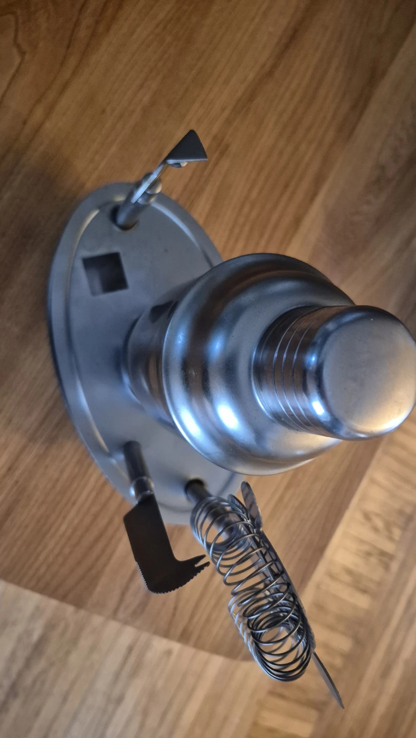 Stainless Steel Cocktail Shaker Set with Stand - photo 4