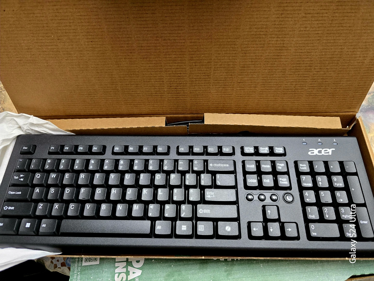 Acer Model PR1101V Computer Keyboard NIB