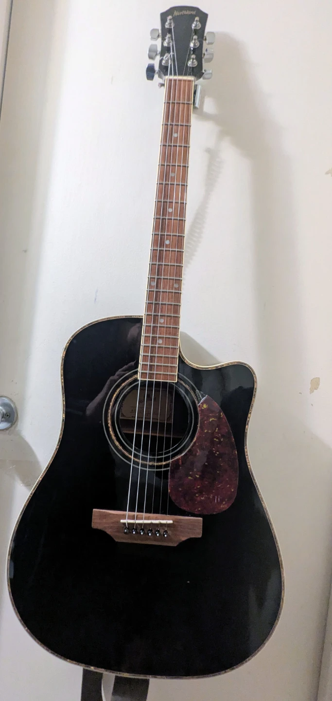 Northwood Acoustic Guitar - Black