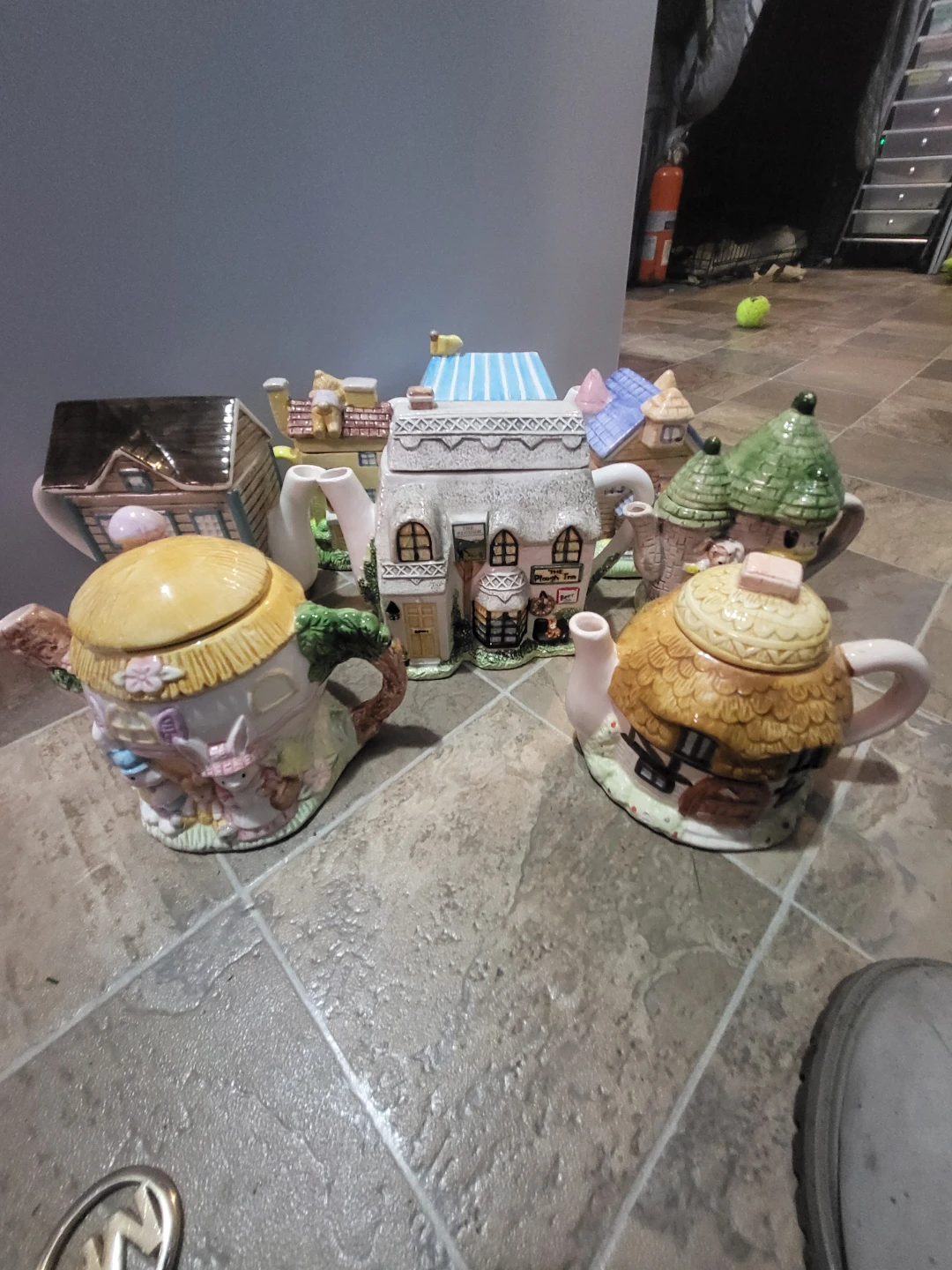 Collection of Novelty Teapots
