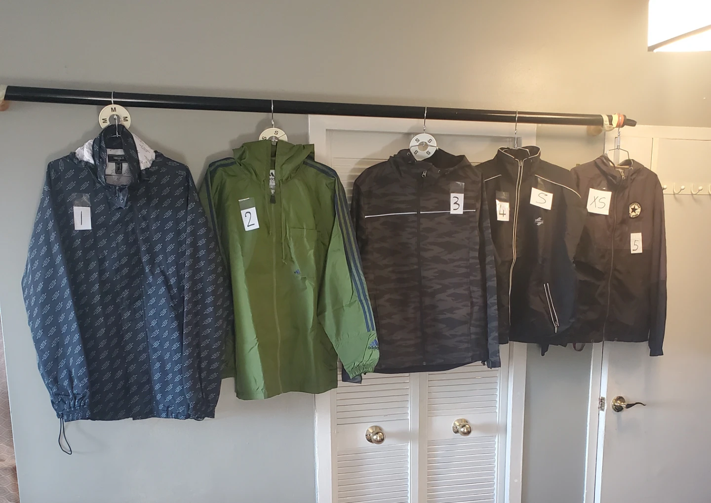Men's & Boys Rain Jackets all size