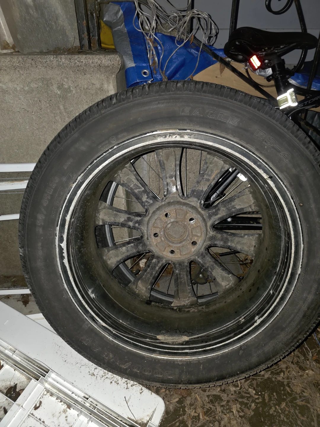 Used Tire and Rim Set - photo 2