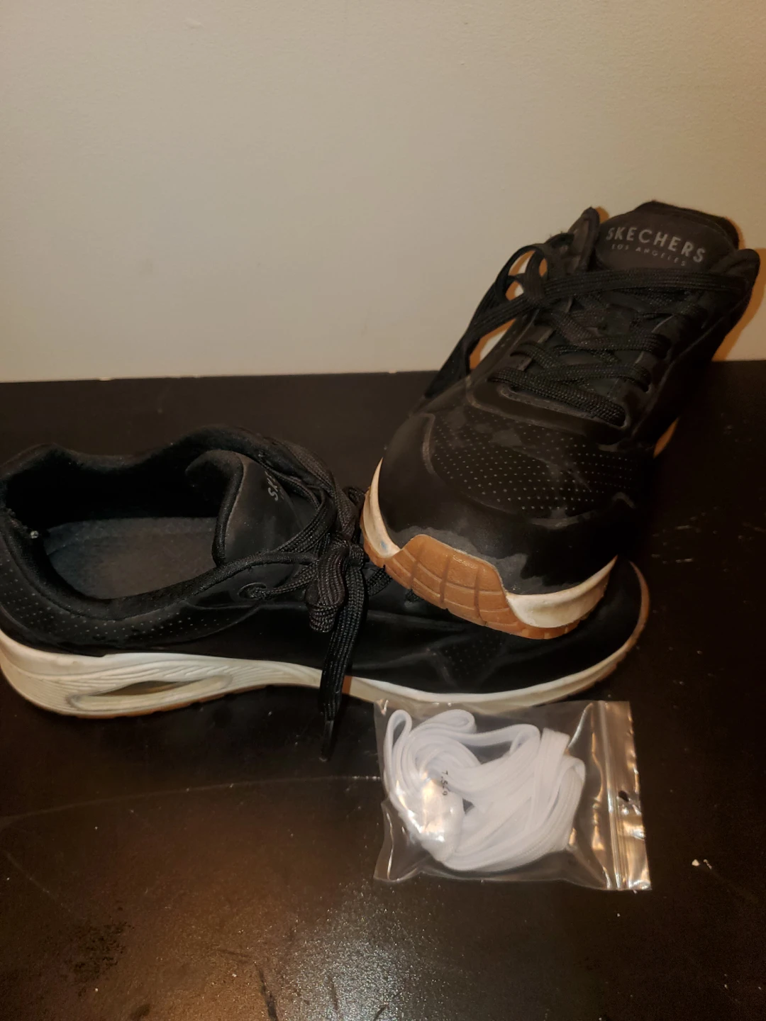 Skechers Black Sneakers Size 9 US