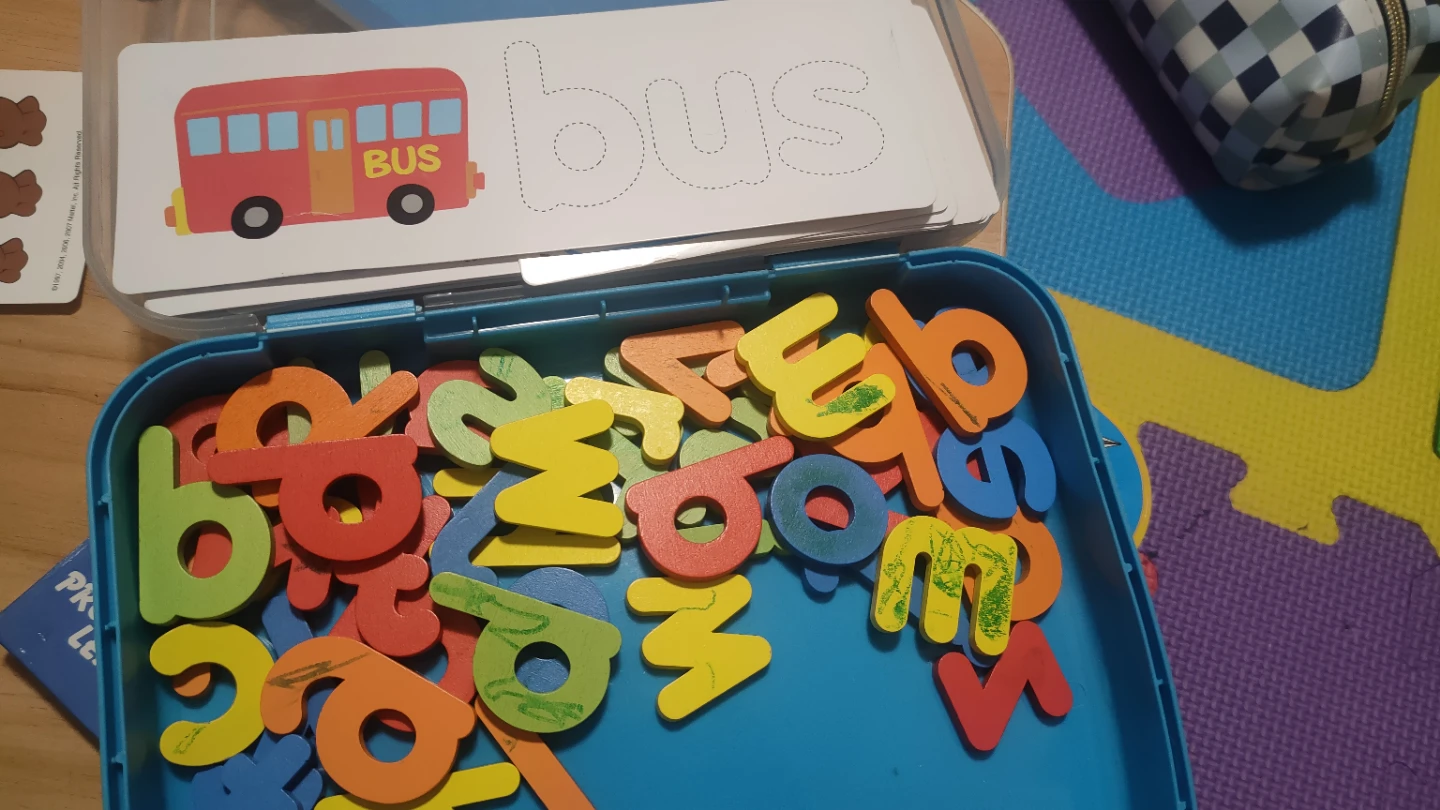 Wooden Alphabet Letters Learning Toy