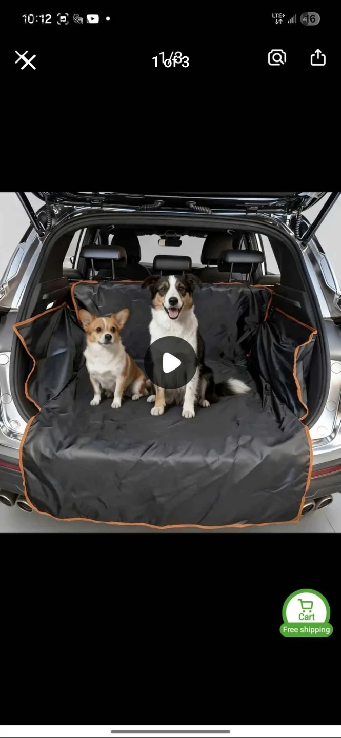 Car Trunk Liner Pet Mat Cargo Cover