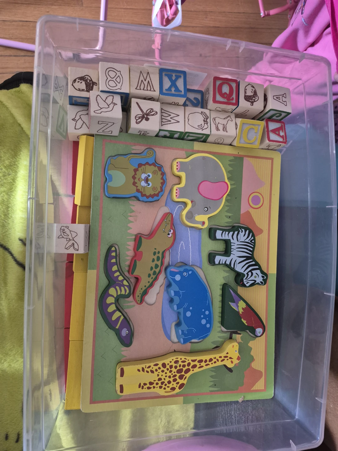Cocomelon Alphabet and Animal Puzzle Set