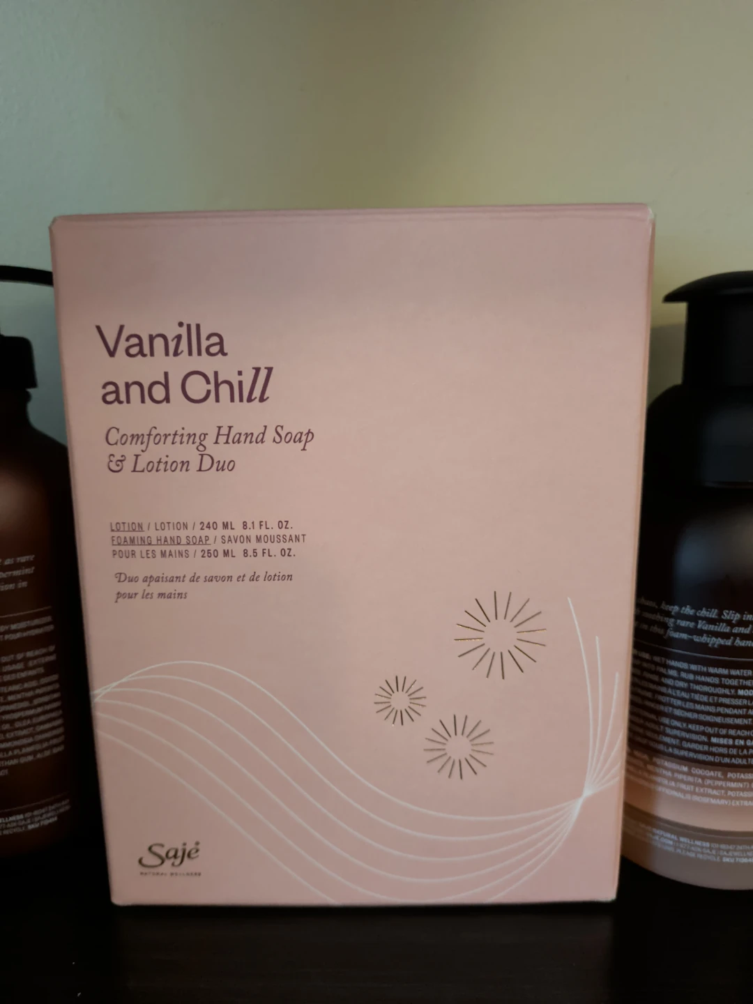 Saje Vanilla & Chill Comforting Hand Soap & Lotion Duo - photo 3