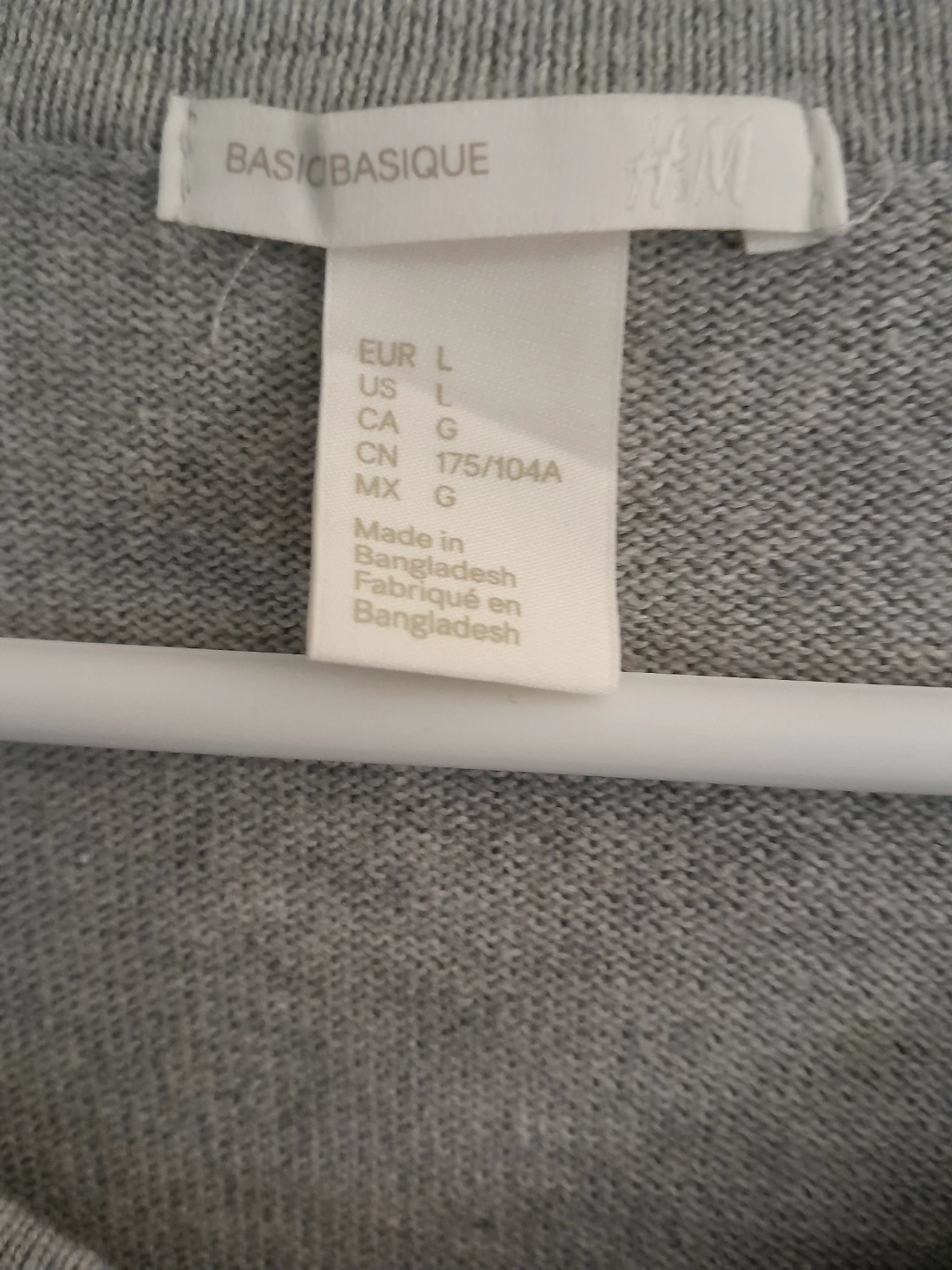 H&M Grey Cardigan - Size L - photo 3