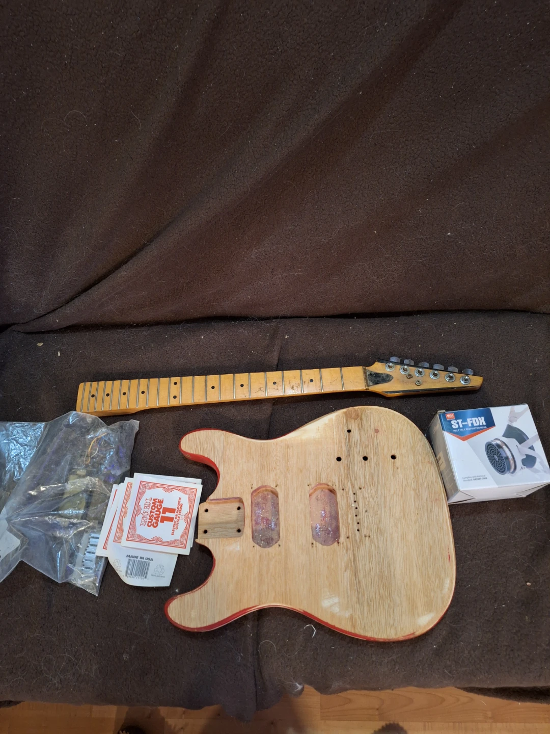 DIY Electric Guitar Body and Neck