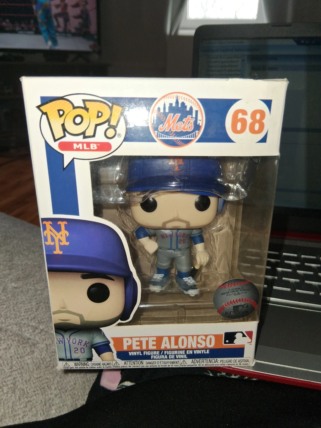 Funko Pop! MLB Pete Alonso New York Mets #68 Vinyl Figure