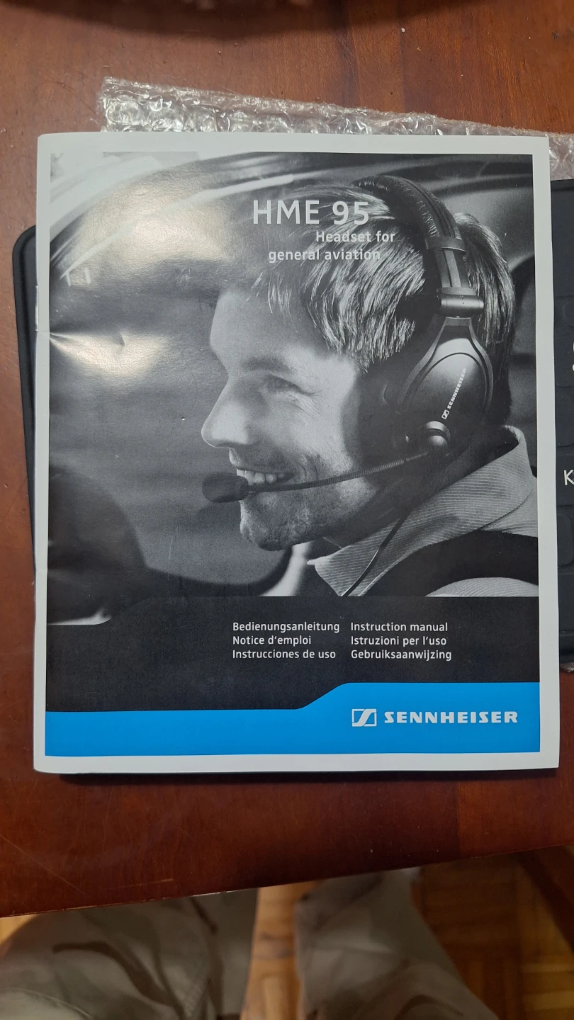 Sennheiser HME 95 Headset for General Aviation