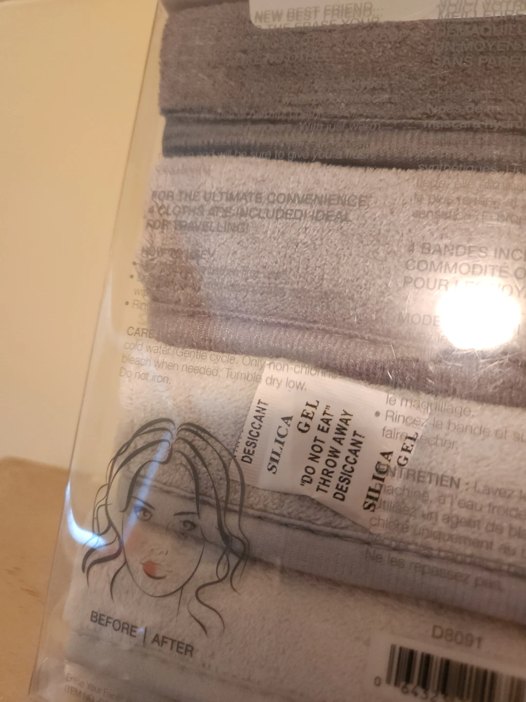DH VIBE "Erase Your Face" Makeup Remover Cloths (4 Pack) - photo 3