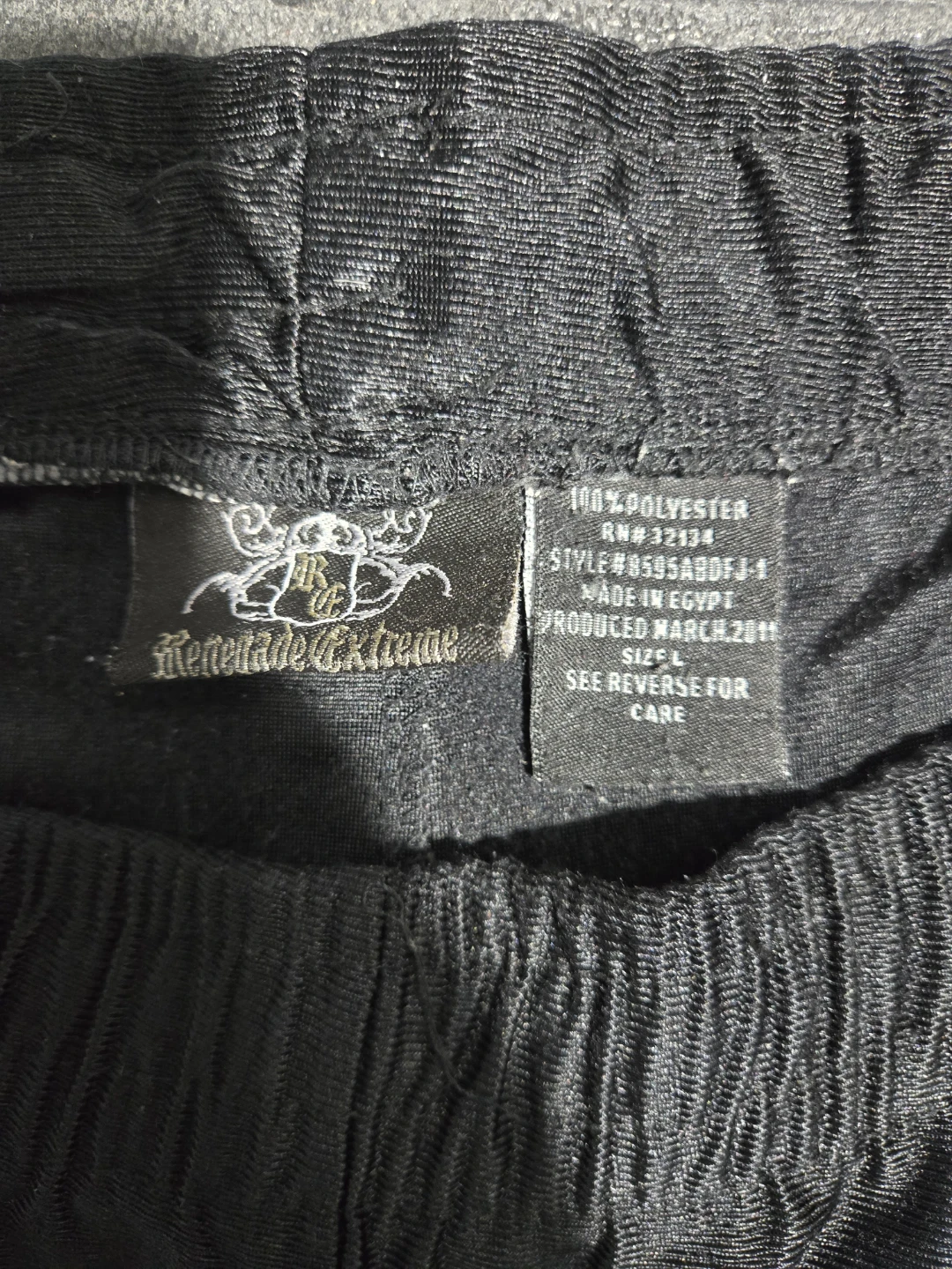 Renegade Extreme Black Athletic Shorts - photo 2