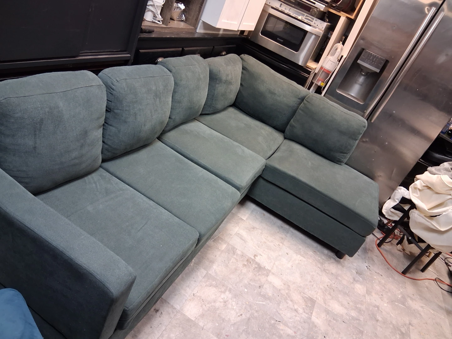 Teal Sectional Sofa