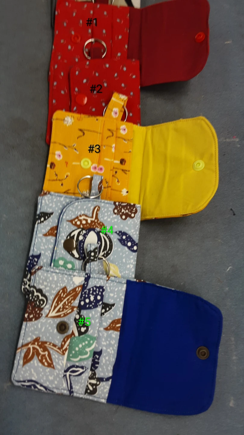 Handmade Fabric Card Holders - photo 2