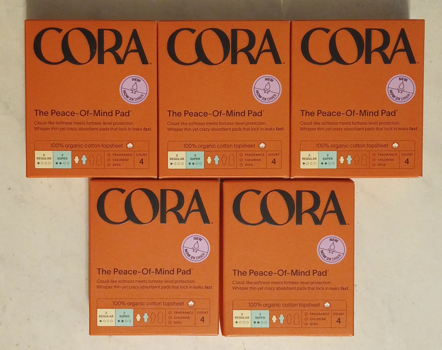 Cora Organic Ultra Thin Pads - 20 count