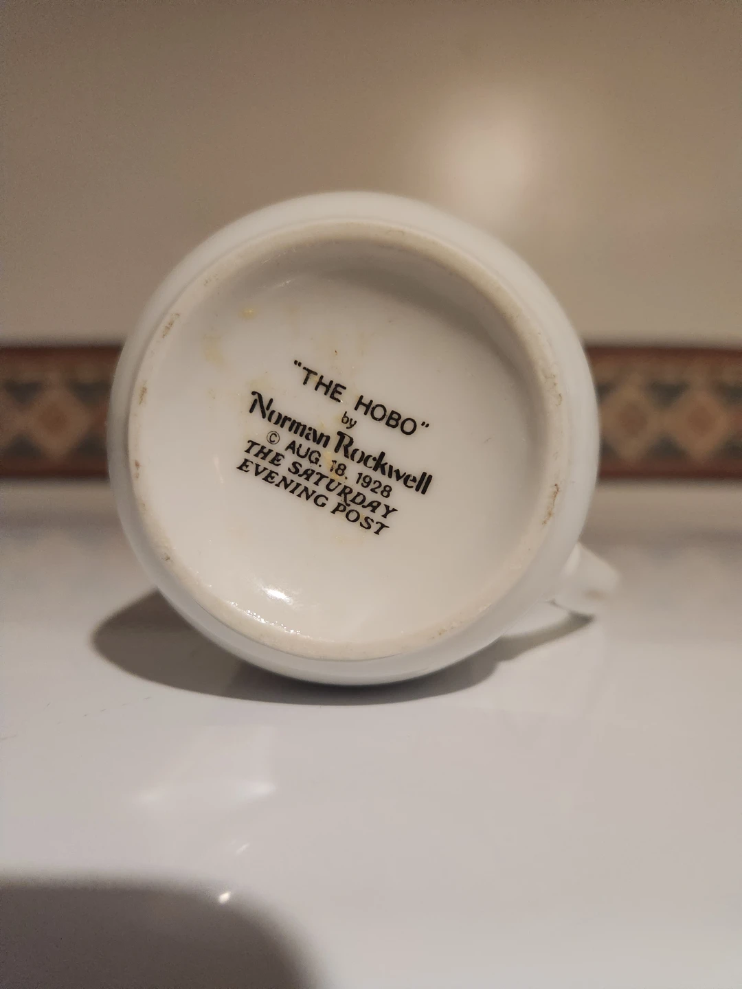 Norman Rockwell "The Hobo" Mug - photo 2