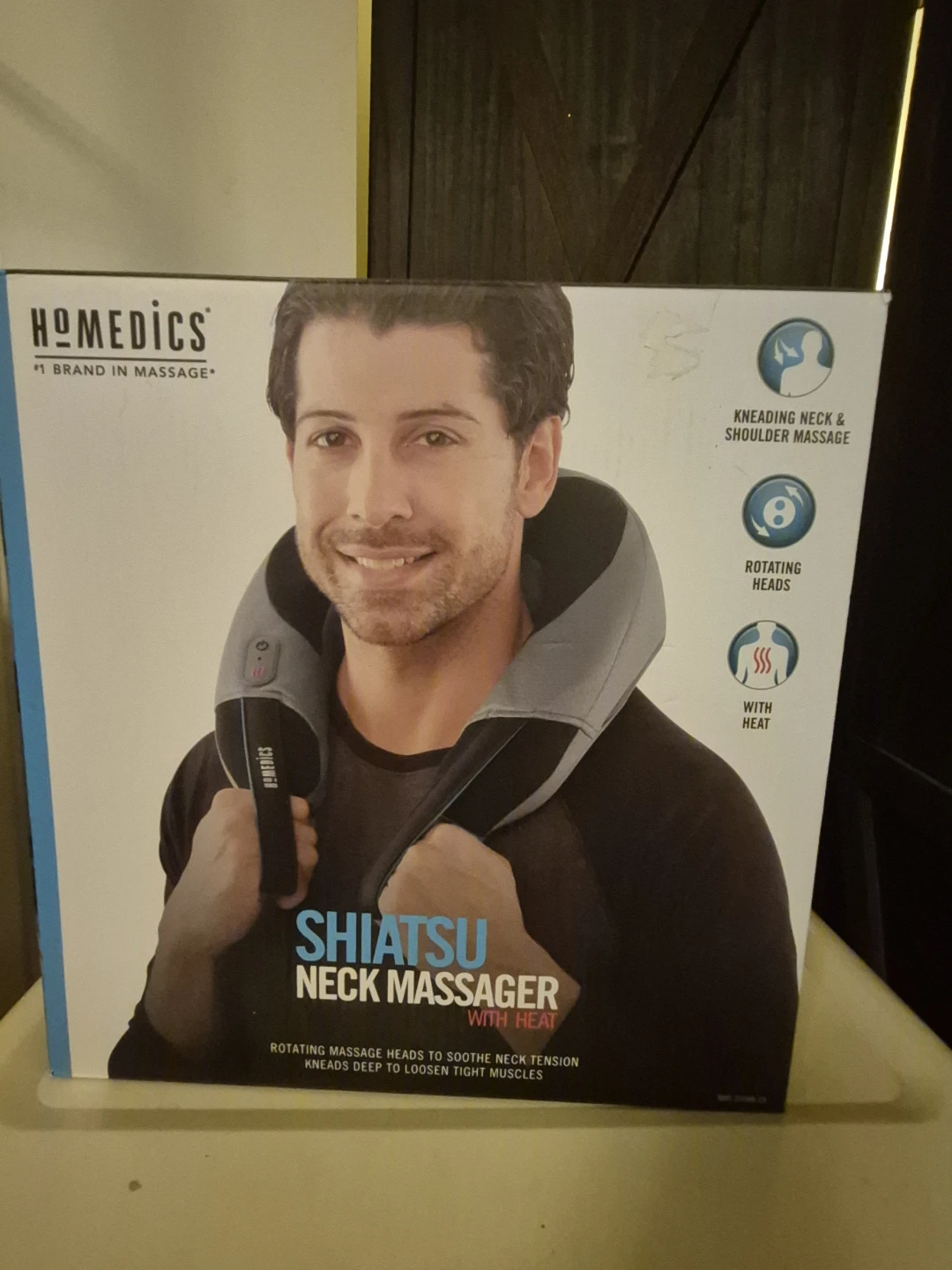 HoMedics Shiatsu Neck Massager with Heat