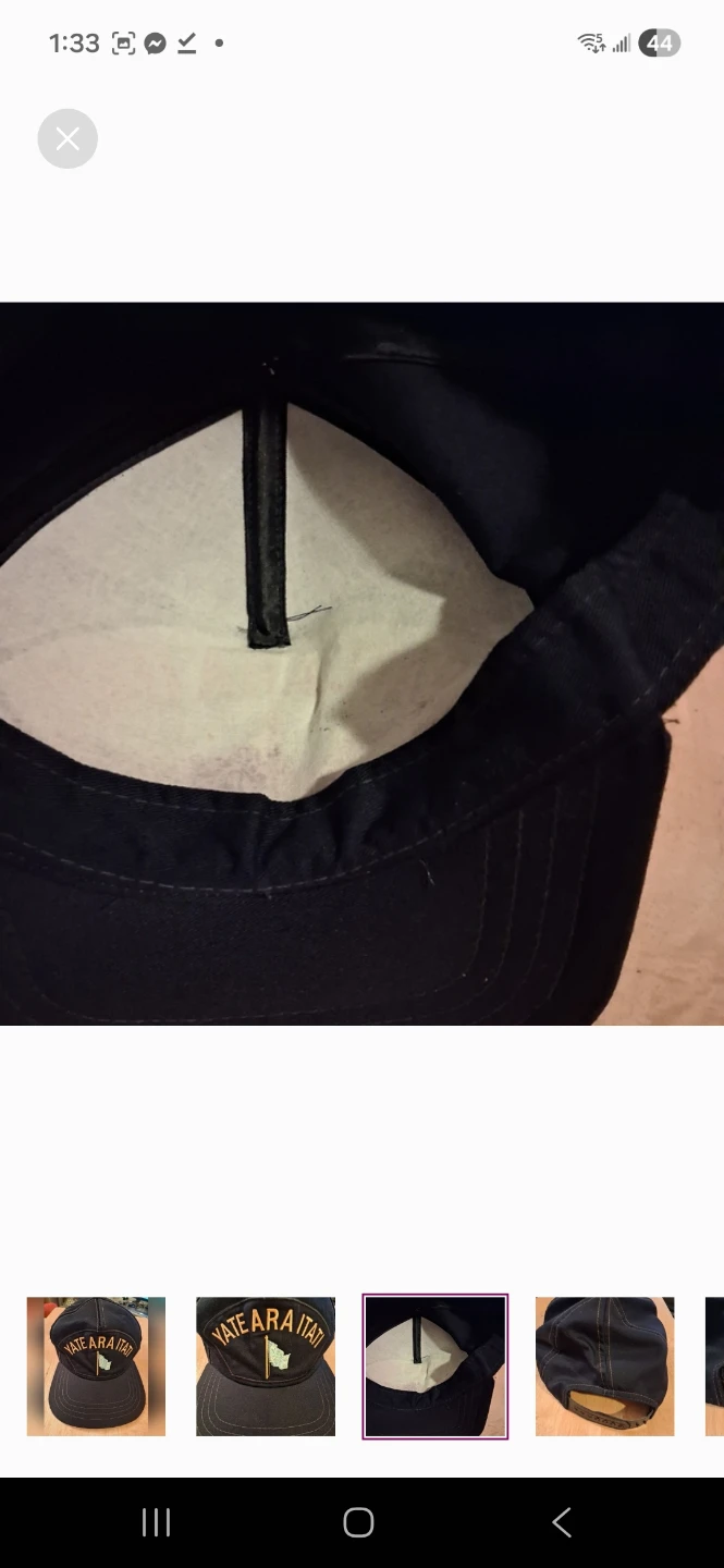 Vintage Navy Patch Hat Snapback - photo 2