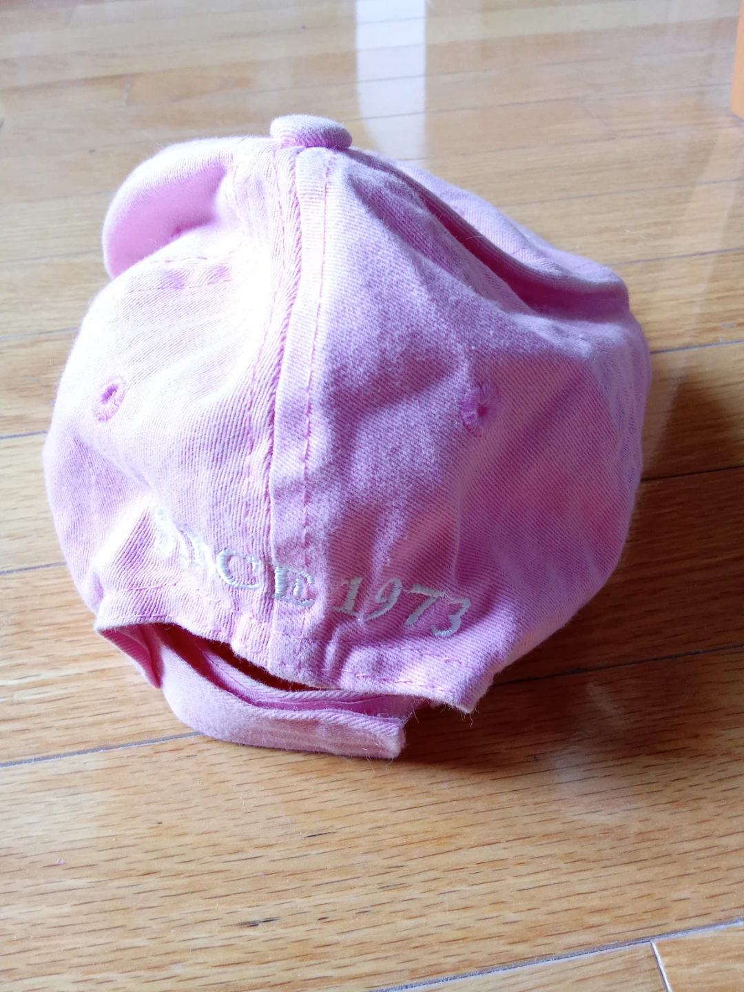 Roots Baby Pink Cotton Baseball Cap - 4-5 Years - photo 2
