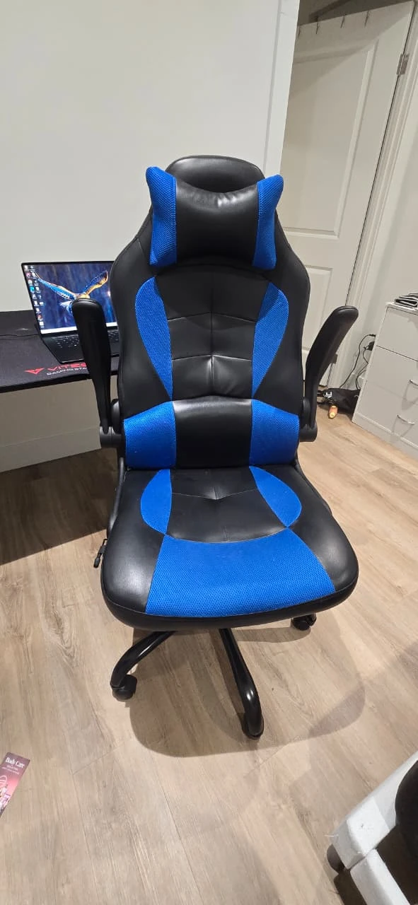 Gaming Chair - Black and Blue - photo 3