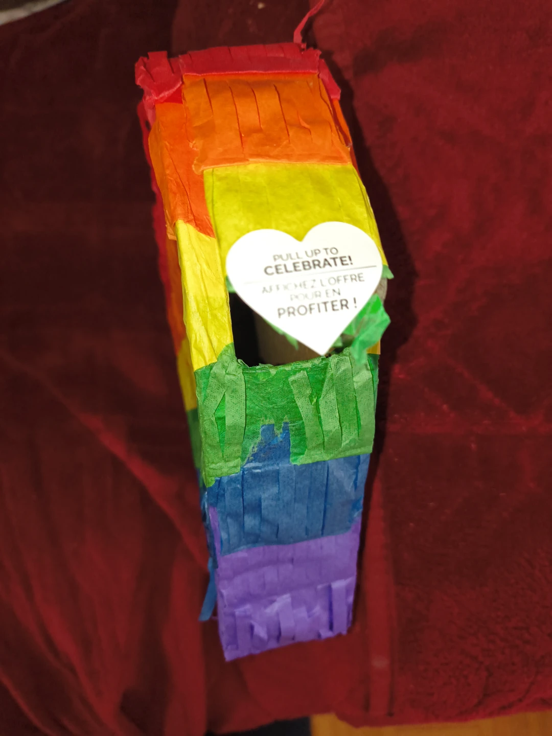 Rainbow Heart Piñata - photo 2