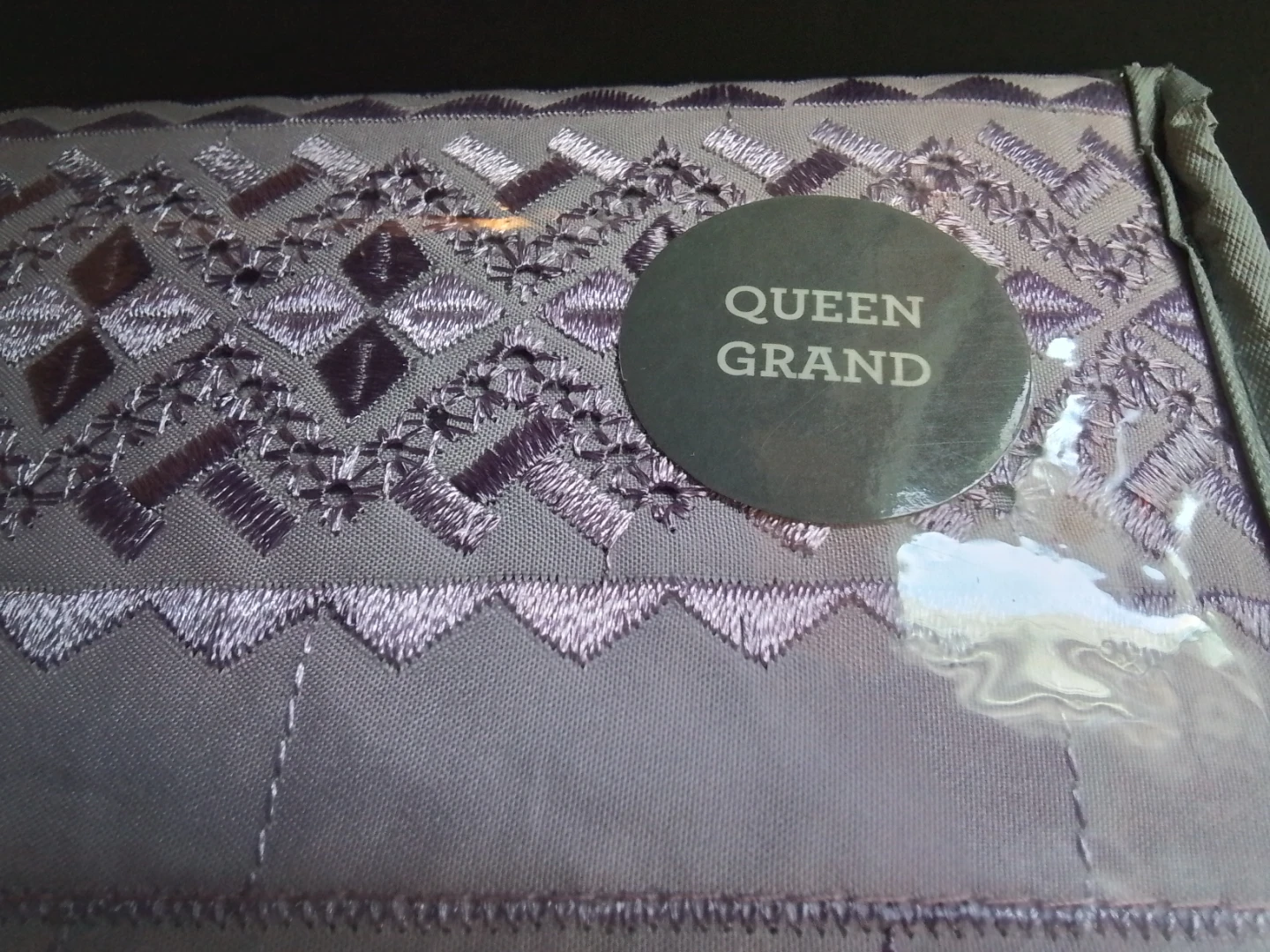 Home Beyond Queen Embroidery Sheet Set - photo 2
