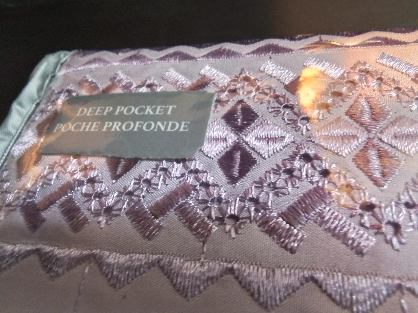 Home Beyond Queen Embroidery Sheet Set - photo 3