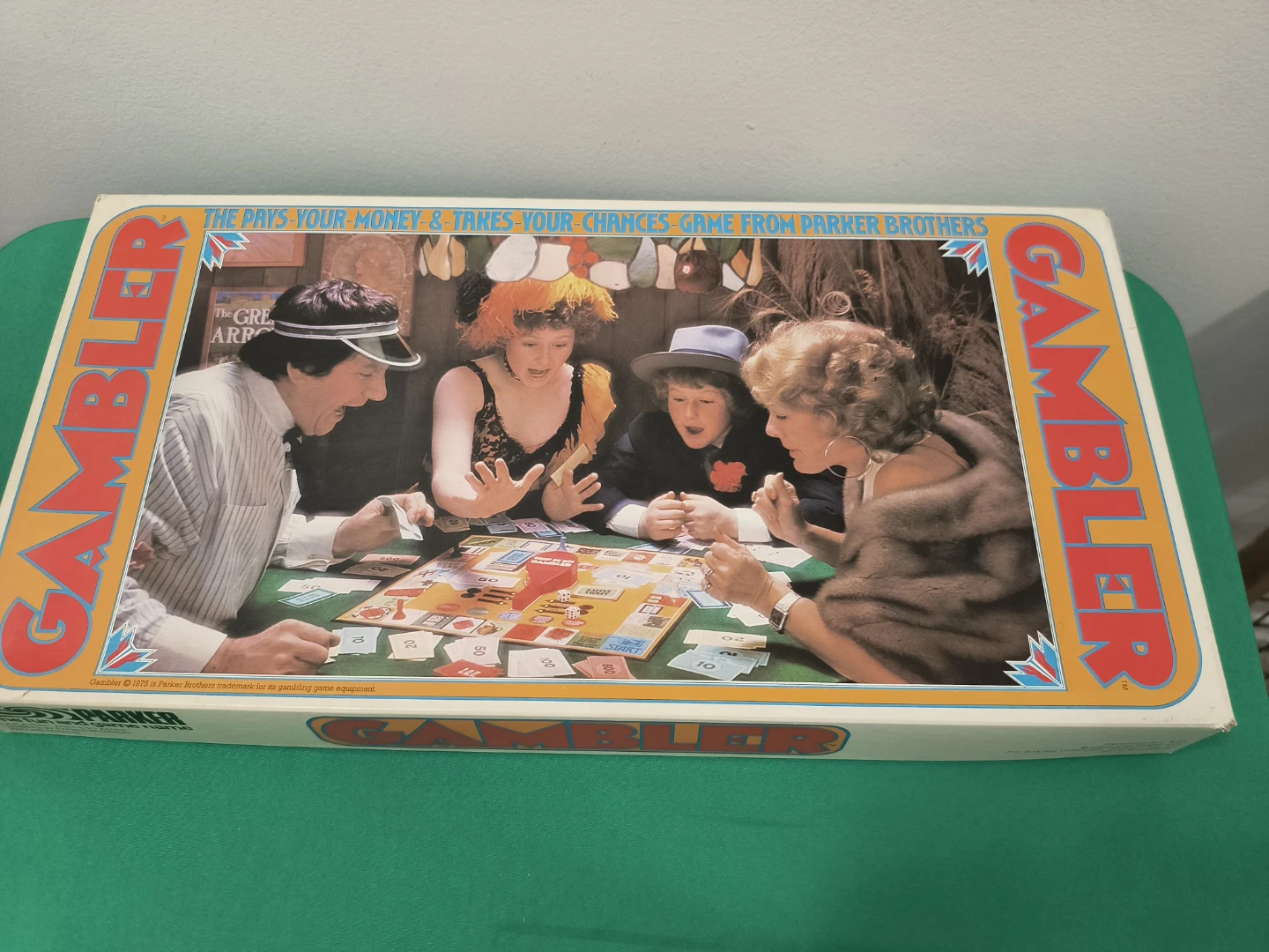 Gambler Board Game by Parker Brothers