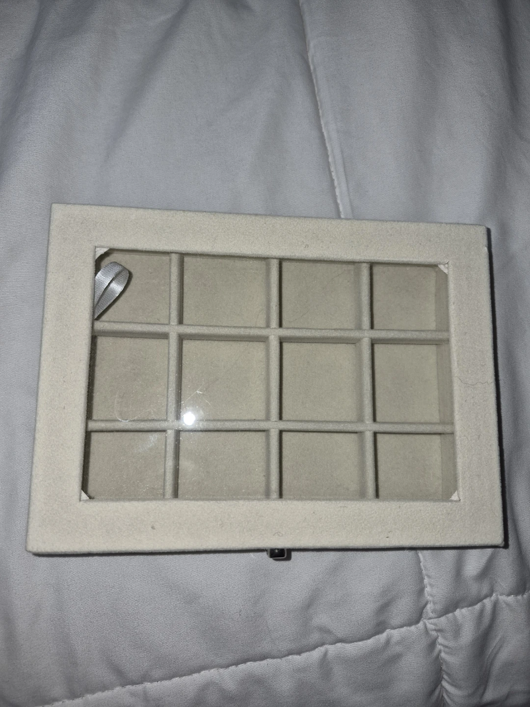 Jewelry Organizer Box with 12 Compartments