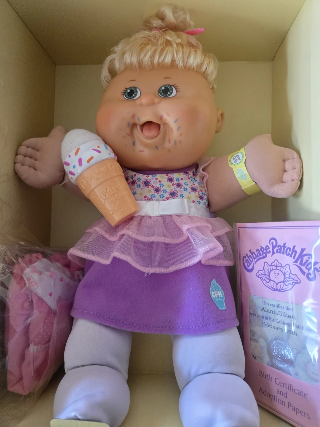 Cabbage Patch Kid Doll with Birth Certificate - photo 3
