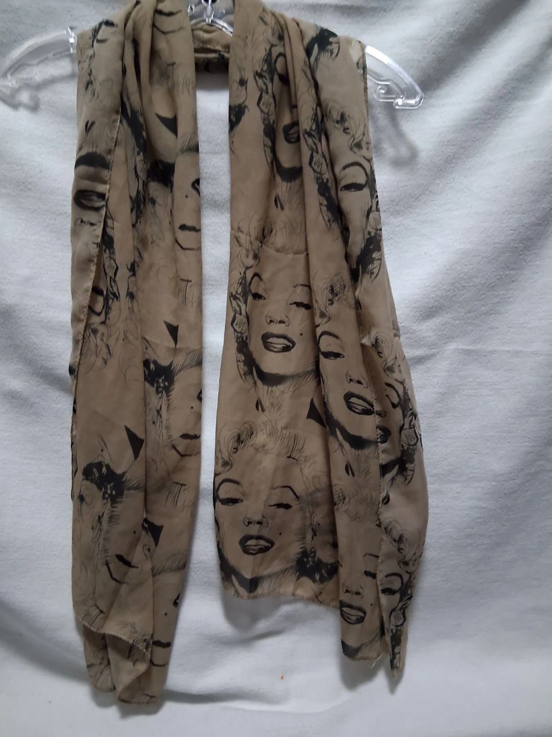 Marilyn Monroe Print Scarf
